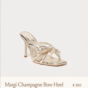 Loeffler Randall Margi Champagne Bow Heel